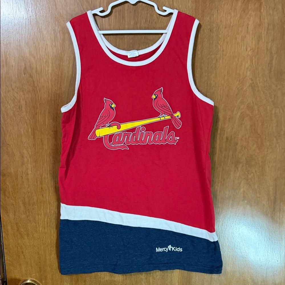 Red and Blue Cardinals Tank Top